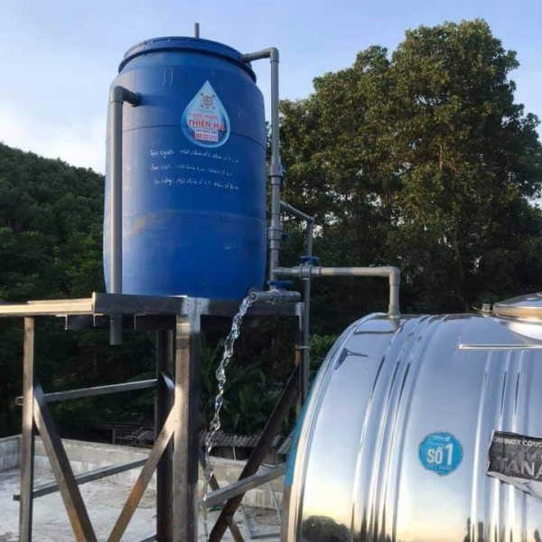 BỒN LỌC THÔ XỬ LÝ PHÈN 220 LÍT