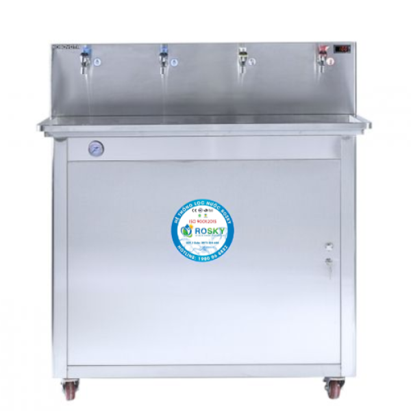 Cây nước nóng ROSKY 4110E có RO 50L/h (model: MTN-41100)